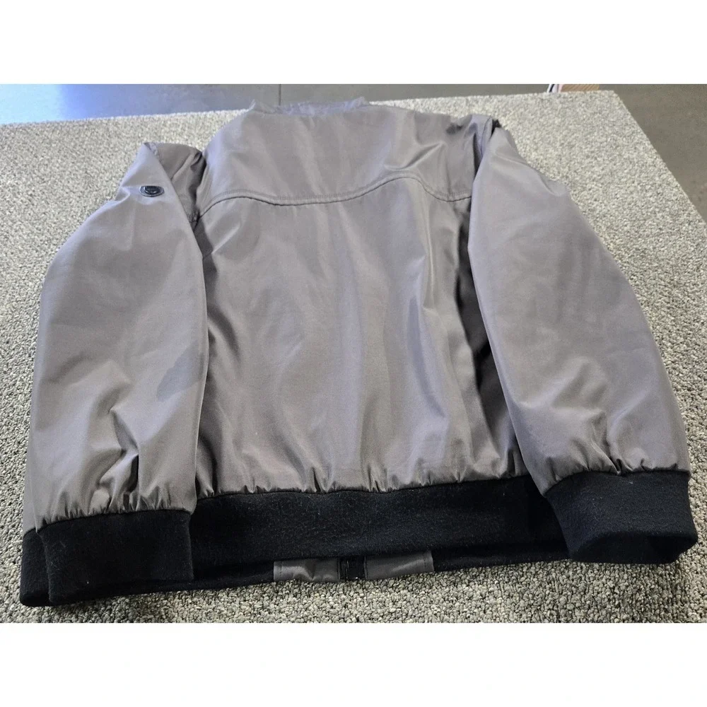 Andrew Marc  Polyester Bomber  Jacket Large